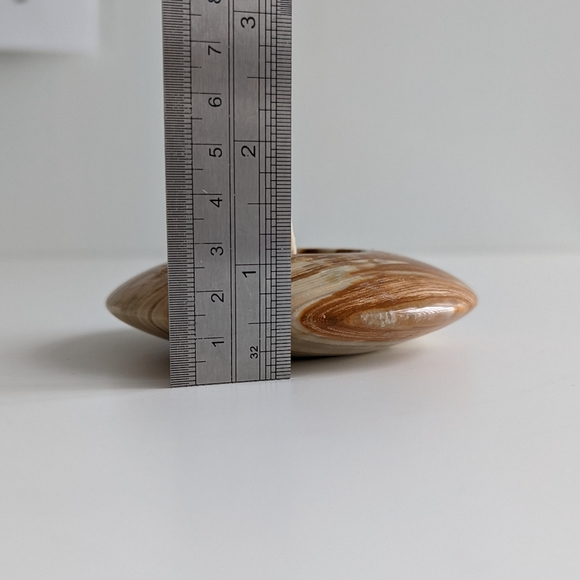 Marble Onyx Tea Light Candle Holder Round Disk Polished Natural Stone - Picture 3 of 10